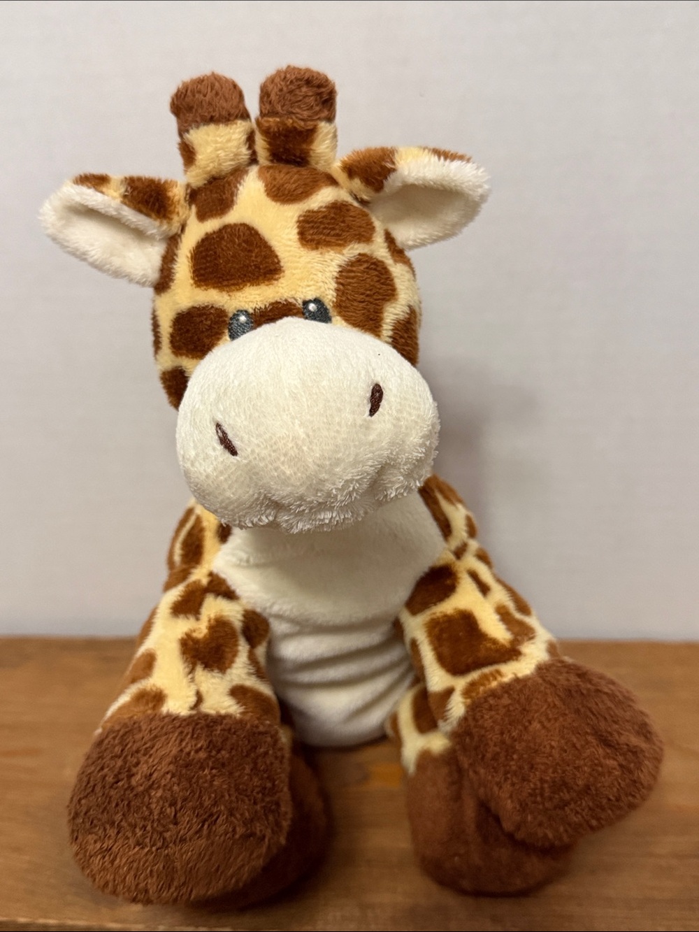 Ty Pluffies Giraffe Tiptop Brown Tan 2006